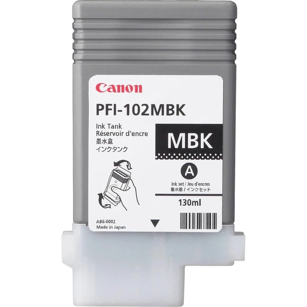 Картридж Canon PFI-102MBk (matte black) iPF500/600 (0894B001) - изображение 1