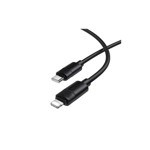Дата кабель USB-C to Lightning 1.0m PD30W silicone BX123 Leya black BOROFONE (6941991124174) зображення 1