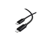 Дата кабель USB-C to Lightning 1.0m PD30W silicone BX123 Leya black BOROFONE (6941991124174) - уменьшенное изображение 1