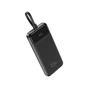 Універсальна мобільна батарея XO PR274 10000mAh 22.5W Black - зменшене зображення 3