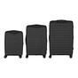 Набір валіз 2E Aero (L+M+S), чорні (2E-SPP-AERO-SET3-BK) - зменшене зображення 4