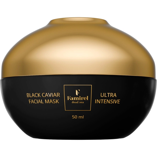 Маска для обличчя Famirel Black Caviar З екстрактом чорної ікри 50 мл (7290114086400) - зображення 1