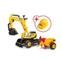 Чудомобіль Falk JCB екскаватор Жовтий (135A) - зменшене зображення 1
