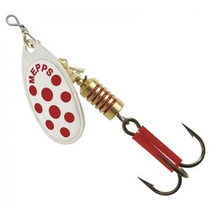 Блешня Mepps Aglia Decorees silver/red dots 3.5гр №1 (30127 001) зображення 1