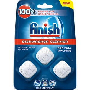 Очищувач для посудомийних машин Finish Dishwasher Cleaner 3 шт (5900627073003) изображение 1
