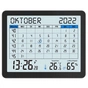 Настільний годинник Technoline календар WT2600 Black (DAS302467) - уменьшенное изображение 2
