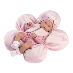 Пупс Llorens Bimba Con Cojin Rosa, 35 см (63592) зображення 1