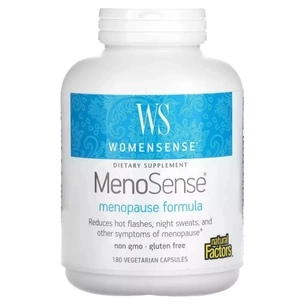 Вітамінно-мінеральний комплекс Natural Factors Підтримка при менопаузі, WomenSense, MenoSense, Menopause Formula, 180 вег (NFS-04951) зображення 1