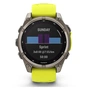 Смарт-годинник Garmin fenix 8 47mm,Saph Solar, BareTi/Graphite,AmpYe/GrphBnd (010-02906-21) - зменшене зображення 7