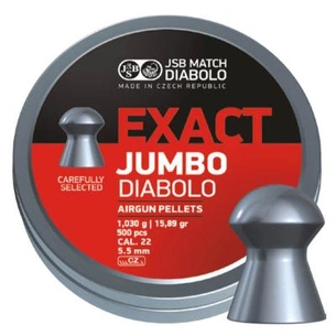Пульки JSB Diablo Jumbo Exact 250 шт. (546247-250) зображення 1