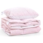 Ковдра MirSon Набір №2152 Bio-Pink Зима 50% пух 220х240 + подушка (2200003024944) - зменшене зображення 3