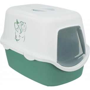 Туалет для котів Trixie Vico закритий (зелений/білий) (4011905402796) изображение 1