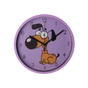 Настінний годинник Optima Little Dog пластиковий, фіолетовий (O52105) - зменшене зображення 1