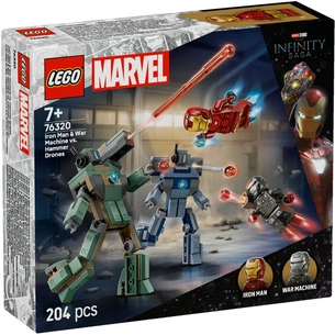 Конструктор LEGO Super Heroes Залізна людина та Бойова Машина проти Хаммер Дронів (76320) зображення 1