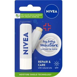 Бальзам для губ Nivea SOS-догляд з вітаміном Е і пантенолом (4005808369676/4005900568915) зображення 1