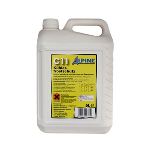 Антифриз Alpine C11 Kuhlerfrostschutz ready-mix -36C зелен. 5л (5,5кг.) (RM 1145G-5) зображення 1
