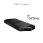 Кишеня зовнішня ASUS SSD M.2 PCIe NVMe STRIX ARION ESD-S1C/BLK/G/AS USB 3.1 Gen2 (ESD-S1C/BLK/G/AS) - зменшене зображення 2