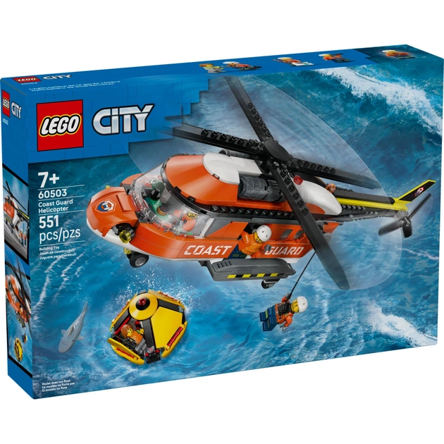 Конструктор LEGO City Гелікоптер берегової охорони (60503-) - зображення 1