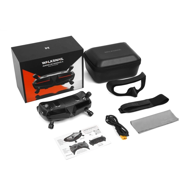 Окуляри FPV CADDXFPV Walksnail Avatar HD Goggles X Digital 5.8GHz 8CH (HP070-0057/WN02-FP003) - зображення 8