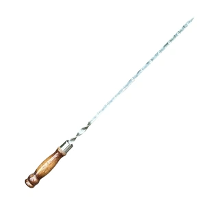 Шампур Metalzavod 630х12х3мм ретро (SHMP-DR-630x12x3-RT) зображення 1