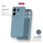 Чохол до мобільного телефона Intaleo SoftShell Xiaomi Redmi Note 13 Pro 4G Light Blue (1283126632471) - зменшене зображення 5