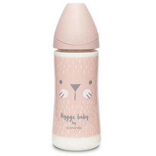 Пляшечка для годування Suavinex Hygge Затишні історії, 360 мл, рожева (306697) зображення 1