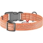 Нашийник для тварин WAUDOG Re-cotton з QR паспортом світловідбивний Ш 20 мм Д 28-40 см помаранчевий (02884) - зменшене зображення 2