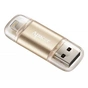 USB флеш накопичувач Apacer 64GB AH190 Gold USB 3.1/Lightning (AP64GAH190C-1) - зменшене зображення 2