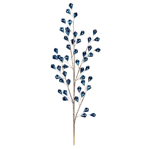 Декоративна гілка YES! Fun з кристалами, 50 см, синя (974110) picture 1