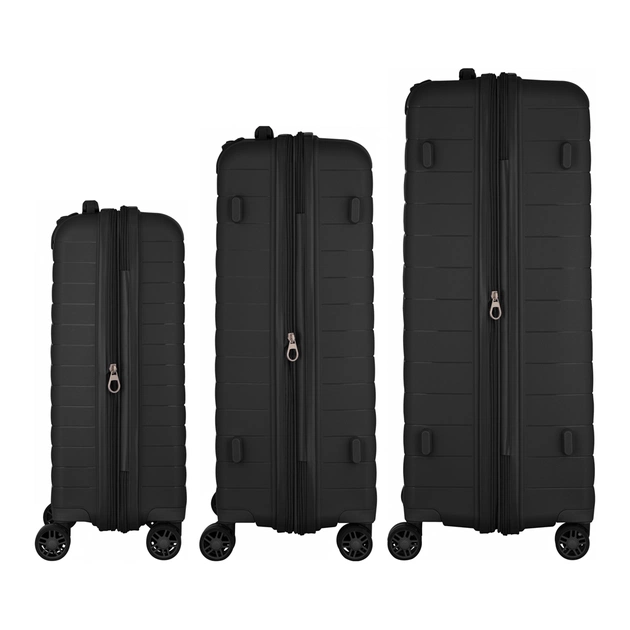 Набір валіз 2E Aero (L+M+S), чорні (2E-SPP-AERO-SET3-BK) - зображення 6
