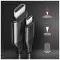 Кабель мультимедійний USB-C to HDMI M 1.8m black AXAGON (RVC-HI2MC) - зменшене зображення 4