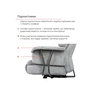 Офісне крісло Аклас Гетьман R-SR (DV-90 Gray) (00172358) - зменшене зображення 11