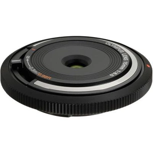 Об'єктив Olympus BCL-1580 Body Cap Lens 15mm 1:8.0 Black (V325010BE000) зображення 1