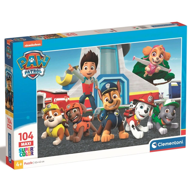 Пазл Clementoni Maxi Paw Patrol 104 элемента (23753) - изображение 1