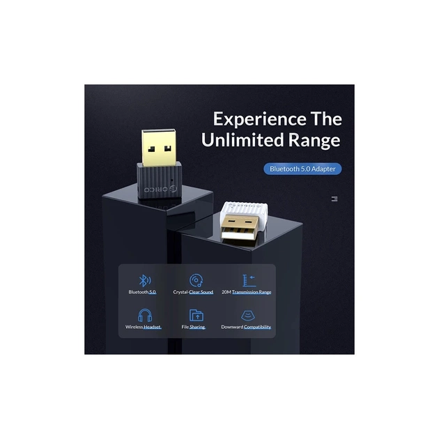Bluetooth-адаптер Orico Bluetooth 5.0 BTA-508-BK-BP (CA913787) - picture 4