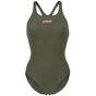 Купальник Arena Team Swimsuit Swim Pro Solid 004760-609 темно-зелений 40 (3468337729242) - зменшене зображення 7