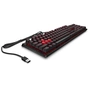 Клавіатура HP OMEN Encoder LED 104key Cherry MX Red USB Black (6YW76AA) - зменшене зображення 3