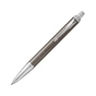 Ручка кулькова Parker IM 17 Premium Dark Espresso Chiselled CT BP (24 332) - зменшене зображення 2