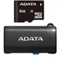 Карта пам'яті ADATA 8GB microSDHC Class 4 (AUSDH8GCL4-ROTGMBK) - зменшене зображення 1