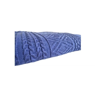 Плед Прованс в'язаний Ажурний лавандовий 170х130 см (12496) зображення 1