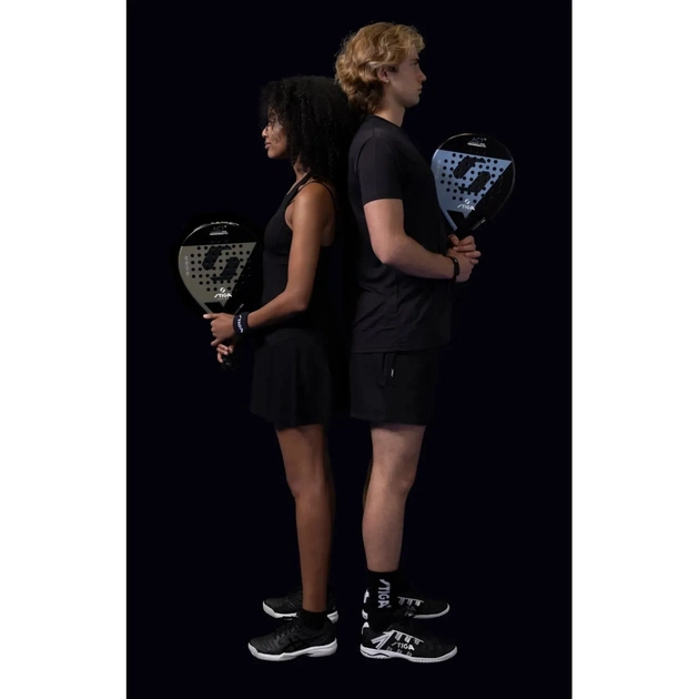 Ракетка для падел тенісу Stiga Racket ACT Black/Blue (2202-0916-01) (931517) - зображення 6