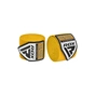 Бинт для спорта RDX WX Professional Boxing Hand Wraps Yellow 4.5m (HWX-RY+) - уменьшенное изображение 6