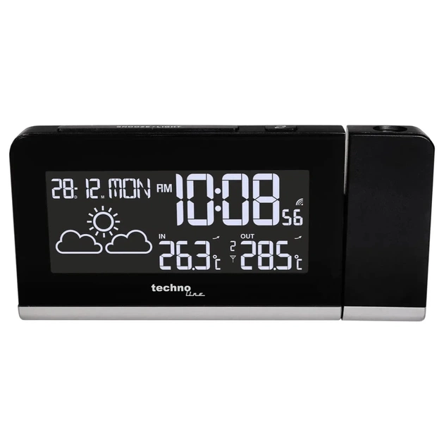 Настільний годинник Technoline WT539 проекційний Black (DAS301813) - picture 5