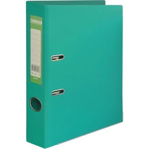 Папка - реєстратор Buromax А4 double sided, 50мм, PP, turquoise, built-up (BM.3002-06c) зображення 1