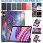 Чохол до планшета BeCover Smart Case Xiaomi Redmi Pad Pro 12.1'' Space (711311) - зменшене зображення 9