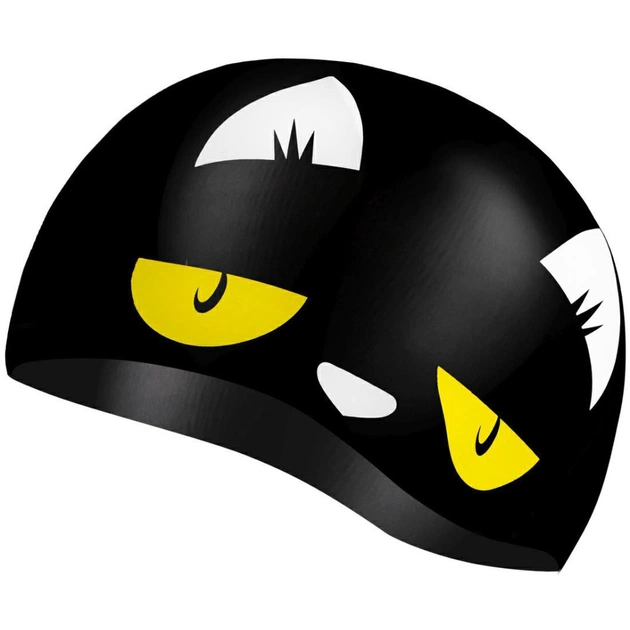 Шапка для плавання Aqua Speed Kiddie 142-07 60649 чорний, принт Діт OSFM (5905718606498) - picture 1