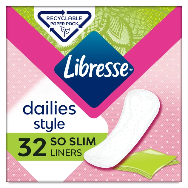 Щоденні прокладки Libresse Dailies Style 32 шт. (7322540758191/7322540083934) - зображення 1