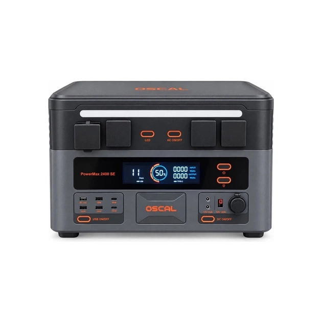 Зарядна станція Oscal PowerMax 2400 SE, 2016Wh (PowerMax 2400 SE) - зображення 1