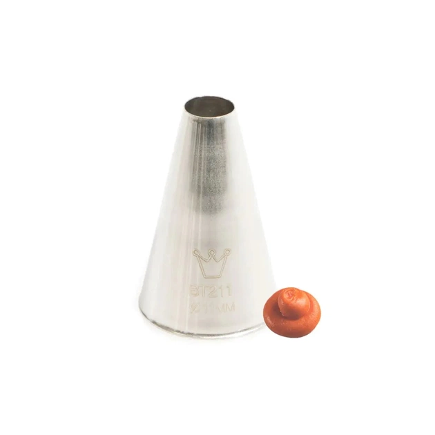 Кондитерська насадка Martellato Round 11 мм (BT 211) - picture 1