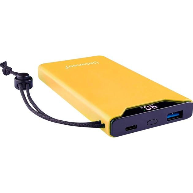 Батарея універсальна Intenso F10000 10000mAh QC/3.0 yellow (7332039) - зображення 3